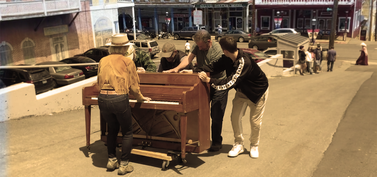 how to move a piano in virginia city, nevada